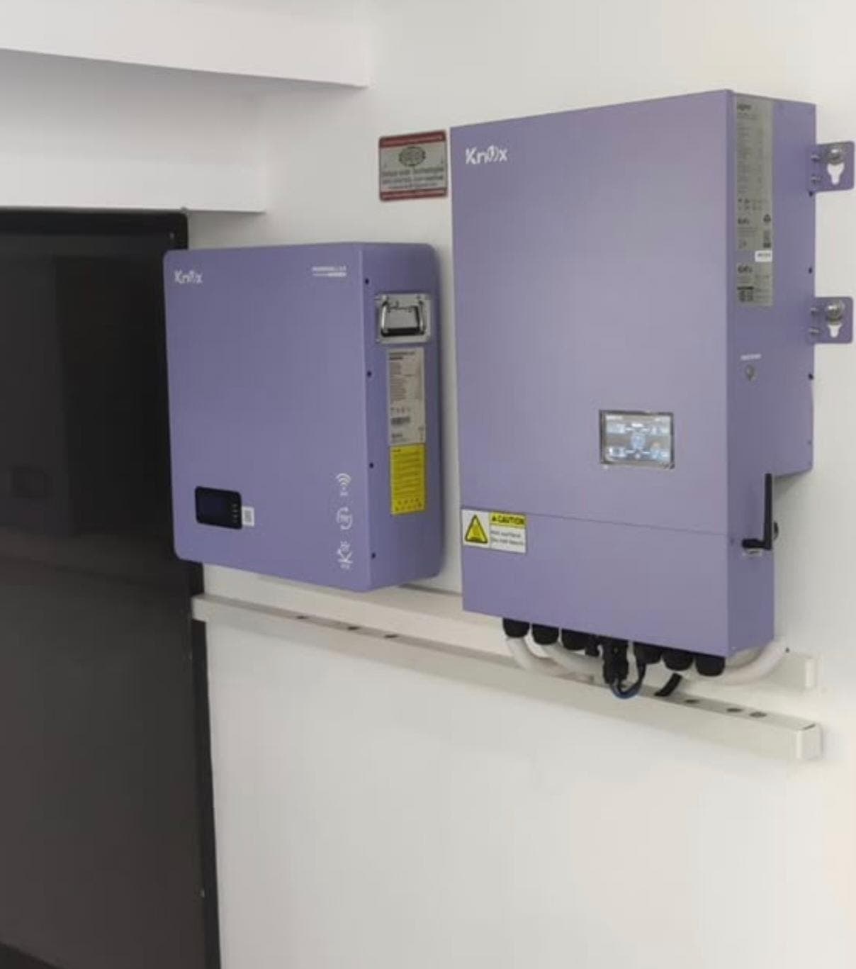Integrated Solar & CCTV workspace